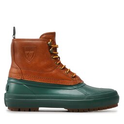 

Черевики Polo Ralph Lauren Claus Laceup 812878098002 Polo Tan/Dark Collage Green, Коричневий