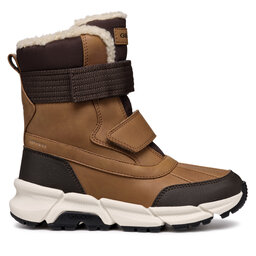 Geox Μπότες Χιονιού Geox J Flexyper Plus Boy J46LCF 0MEFU C6780 S Καφέ