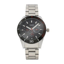 Q&Q Klocka Q&Q AA42-422 Silver/Silver