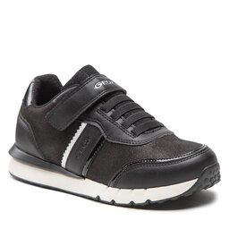 Geox Сникърси Geox J Fastics G. B J26GZB 0HS54 C9999 D Black