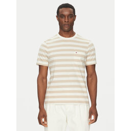 Tommy Hilfiger Tommy Hilfiger Majica Essential MW0MW37283 Bež Regular Fit