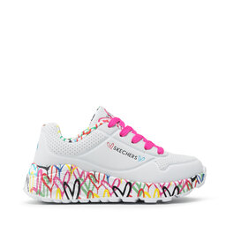 

Снікерcи Skechers Lovely Luv 314976L/WMLT White/Multi, Білий