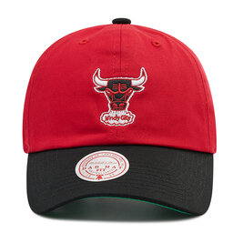 

Бейсболка Mitchell & Ness HLUX3271 Red/Black, Червоний