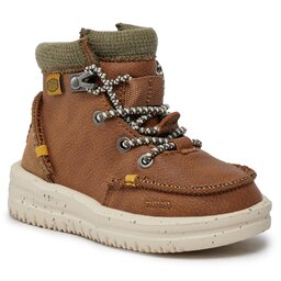 Hey Dude Schnürschuhe Hey Dude Bradley Boot Youth 40417-267 Walnut