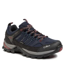 CMP Trekkingschuhe CMP Rigel Low Trekking Shoes Wp 3Q54457 Asphalt Syrah 62BN