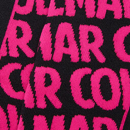 

Високі шкарпетки unisex Colmar Wording 5280 5VG Neon Pink/Black 198, Рожевий