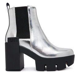 United Nude Stiefeletten United Nude Grip Chelsea Mid V 1103314116 Silberfarben