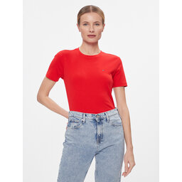 Tommy Hilfiger Tommy Hilfiger Póló New Cody WW0WW40587 Piros Slim Fit