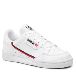 adidas Apavi adidas Continental 80 J F99787 Ftwht/Scarle/Conavy