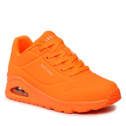 Skechers Sneakersy Skechers Night Shades 73667/NORG Neon.Orange