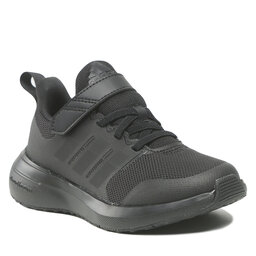 adidas Παπούτσια adidas Fortarun 2.0 Cloudfoam Sport Running Elastic Lace Top Strap Shoes HP3118 Core Black/Core Black/Carbon