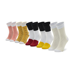 

Набір 5 високих шкарпеток unisex Rainbow Socks Sushi Socks Box Salmon Butter Fish Tamago Omelette Tuna Maki Turnips Maki Кольоровий