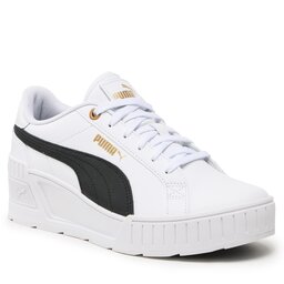 Puma Snīkeri Puma Karmen Wedge 390985 02 Puma White/Puma Black/Gold