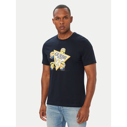Guess Jeans Guess Jeans T-Shirt 183589 Blau Classic Fit