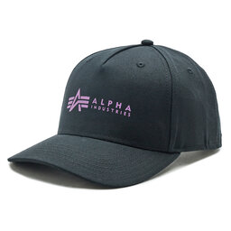 Alpha Industries Gorra con visera Alpha Industries 126912 Black/Dark Magenta 682