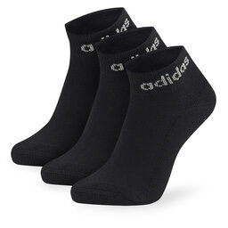 adidas Set di 3 paia di calzini corti unisex adidas 3-Pack IC1303 Nero