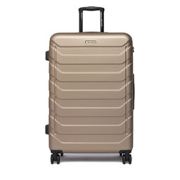 GINO ROSSI Velik kovček GINO ROSSI C-GIN-L-002-05-GOLD Zlata