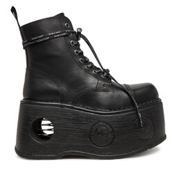 NEW ROCK Botki NEW ROCK M-MILI083CCT-C18 Czarny