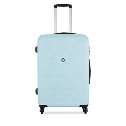 Semi Line Μεσαία Βαλίτσα Semi Line T5919-2 Γαλάζιο