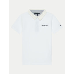 Tommy Hilfiger Tommy Hilfiger Pólóing KB0KB09332 Fehér Regular Fit