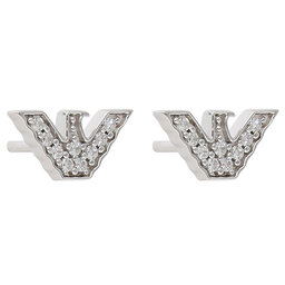 Emporio Armani Обици Emporio Armani EG3027040 Silver