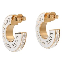

Сережки Guess JUBE04 083JW YGWH, Позолота жовтого кольору