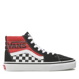 

Снікерcи Vans Sk8-Hi VN0A4UI2Y091 Logo Black/Red, Чорний