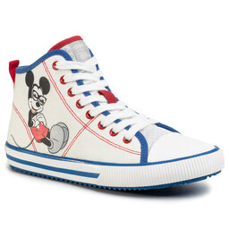Geox Кецове Geox J Alonisso B. H J022CH 00010 C0556 S White/Royal