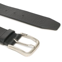 

Чоловічий ремінь Boss Janni 50491903 Black 001, Чорний