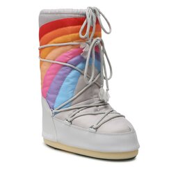 Moon Boot Schneeschuhe Moon Boot Icon Rainbow 14027700002 Glacier/Blue/Red