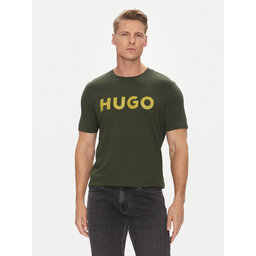 HUGO HUGO Camiseta Dulivio 50467556 Verde Regular Fit