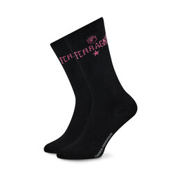 Chiara Ferragni Calcetines altos para mujer Chiara Ferragni 74SB0J04 Black