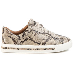 

Снікерcи Clarks Un Maui Lace 261461464 Natural Snake, Бежевий