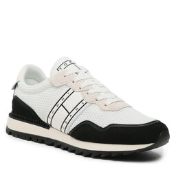 Tommy Jeans Сникърси Tommy Jeans Runner Mix Material EM0EM01167 Black BDS