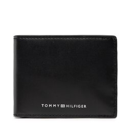 Tommy Hilfiger Μεγάλο Πορτοφόλι Ανδρικό Tommy Hilfiger Th Modern Leather Mini Cc Wallet AM0AM10617 BDS