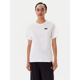 adidas adidas T-Shirt Slide Graphic JY8687 Weiß Regular Fit