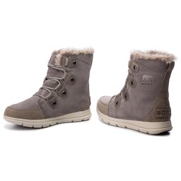 

Снігоходи Sorel Explorer Joan NL3039 Quarry/Black 052, Сірий