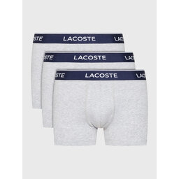 Lacoste Lacoste Набір з 3 пар боксерів 5H3389 Сірий