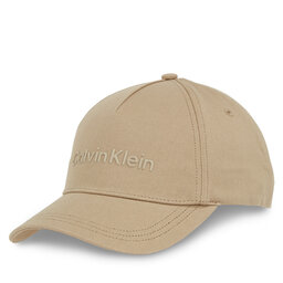 Calvin Klein Czapka z daszkiem Calvin Klein Ck Must Bb Cap K50K511987 Beżowy