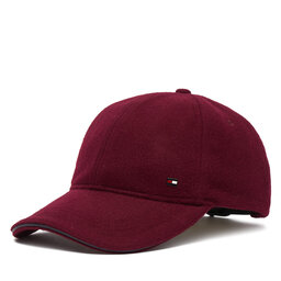 Tommy Hilfiger Cap Tommy Hilfiger Dc Wool 6 Panel AM0AM14851 Dunkelrot