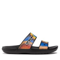 

Шльопанці Crocs Classic Crocs Spray Dye 208055 Black/Multi, Кольоровий