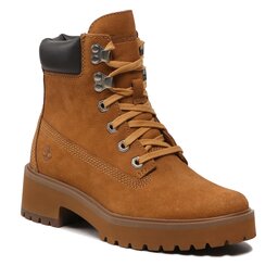 Timberland Schnürstiefeletten Timberland Carnaby Cool 6in TB0A5VPZ2311 Wheat Nubuck