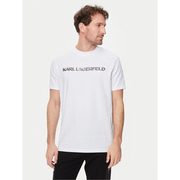 KARL LAGERFELD KARL LAGERFELD T-shirt 755053 542221 Bijela Regular Fit