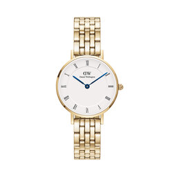 Daniel Wellington Ρολόι Daniel Wellington Petite Roman Numerals 5-Link DW00100682 Χρυσό