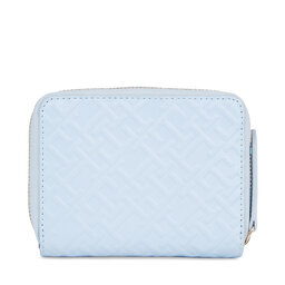 

Мале жіноче портмоне Tommy Hilfiger Th Refined Med Za Mono AW0AW15755 Breezy Blue C1O, Голубий