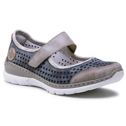 Rieker Κλειστά παπούτσια Rieker L32B5-42 Blau Kombi
