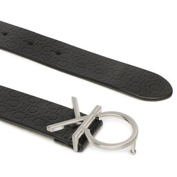 

Жіночий ремінь Calvin Klein Re-Lock Ck Logo Belt 30Mm Emb Mn K60K610981 BAX, Чорний