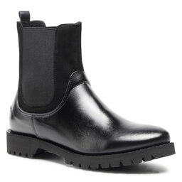 Sagan Ghete Jodhpur Sagan 4374 Czarny Welur Lico