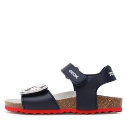 Geox Sandaler Geox B Sandal Chalki Boy B152QC000BCC4084 S Navy/Optic White