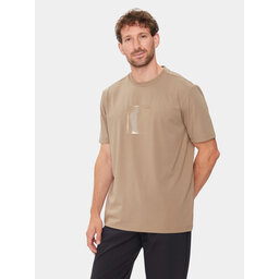 BOSS BOSS Camiseta 50513172 Beis Regular Fit